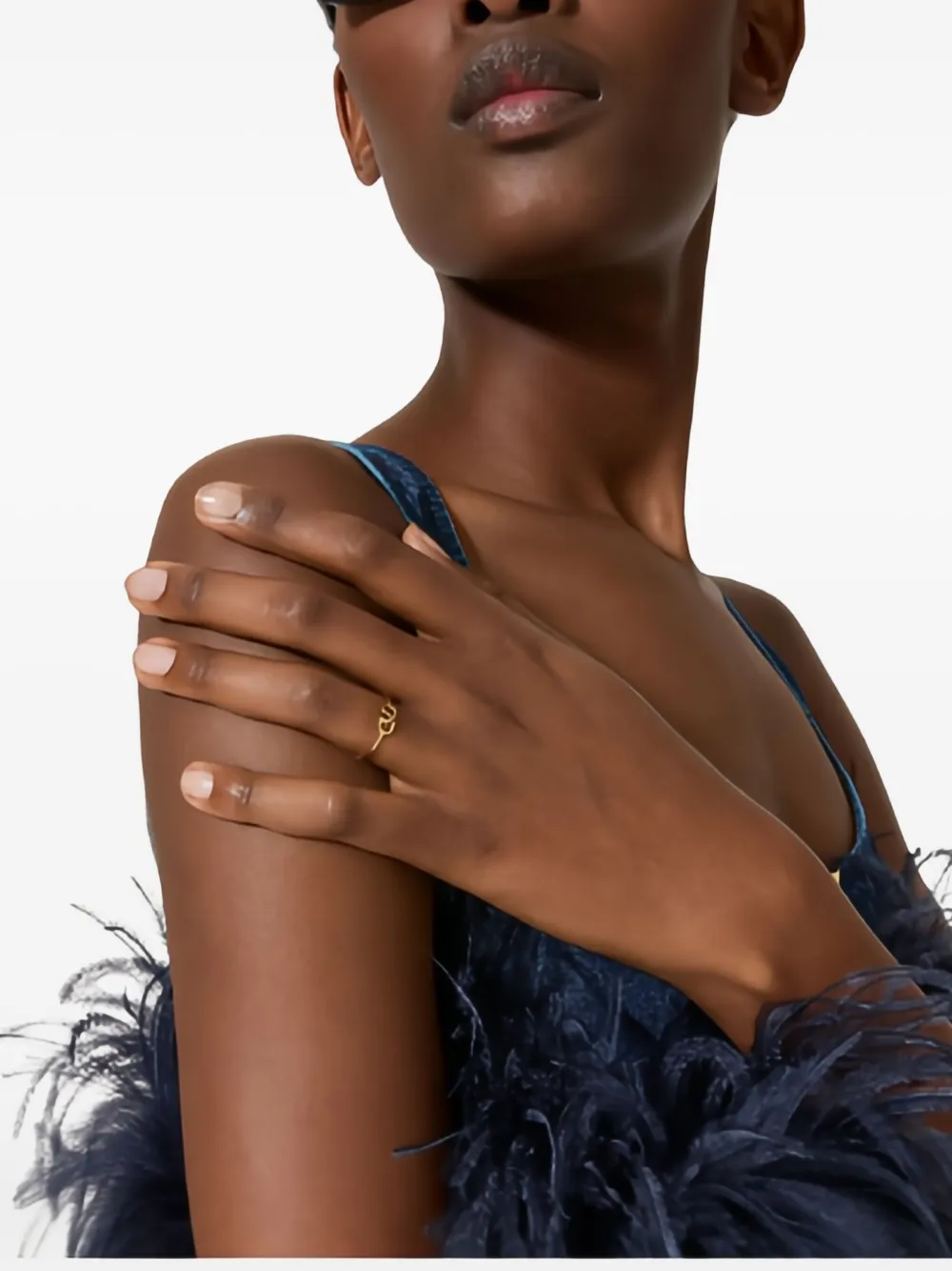 Valentino Garavani VLogo Signature ring - Goud