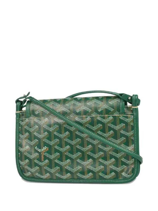 Goyard Pre-Owned 2019 Mini Plumet two-way Bag | Green | FARFETCH JO