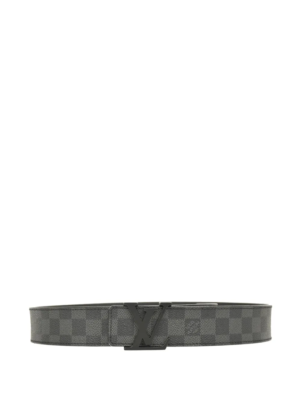 Louis Vuitton Pre-Owned 2012 LV Initiales 40mm ベルト - グレー Louis Vuitton Pre-Owned 2012 LV Initiales 40mm ベルト - グレー