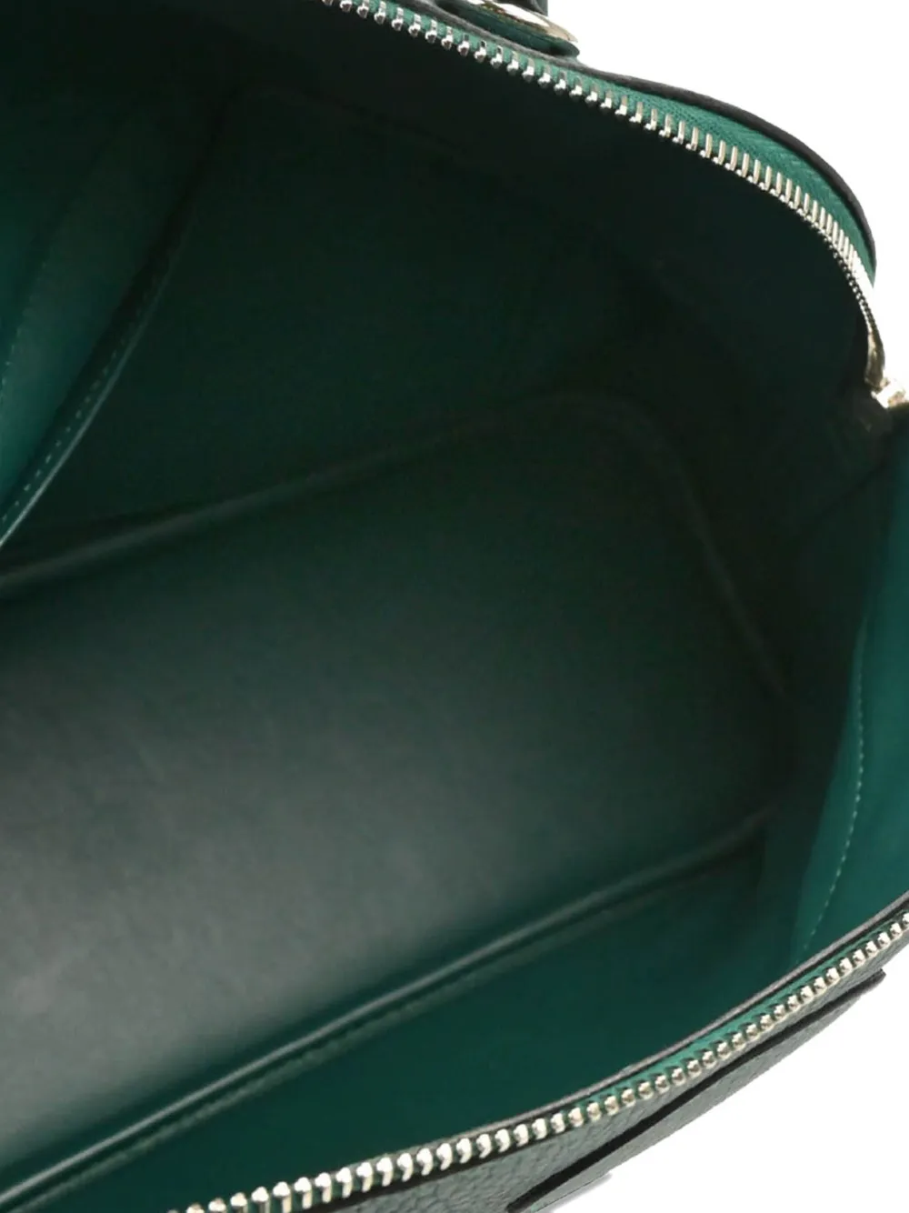 Pre-owned Hermes 2013 Bolide 31 Clemence-leather Handbag In Green