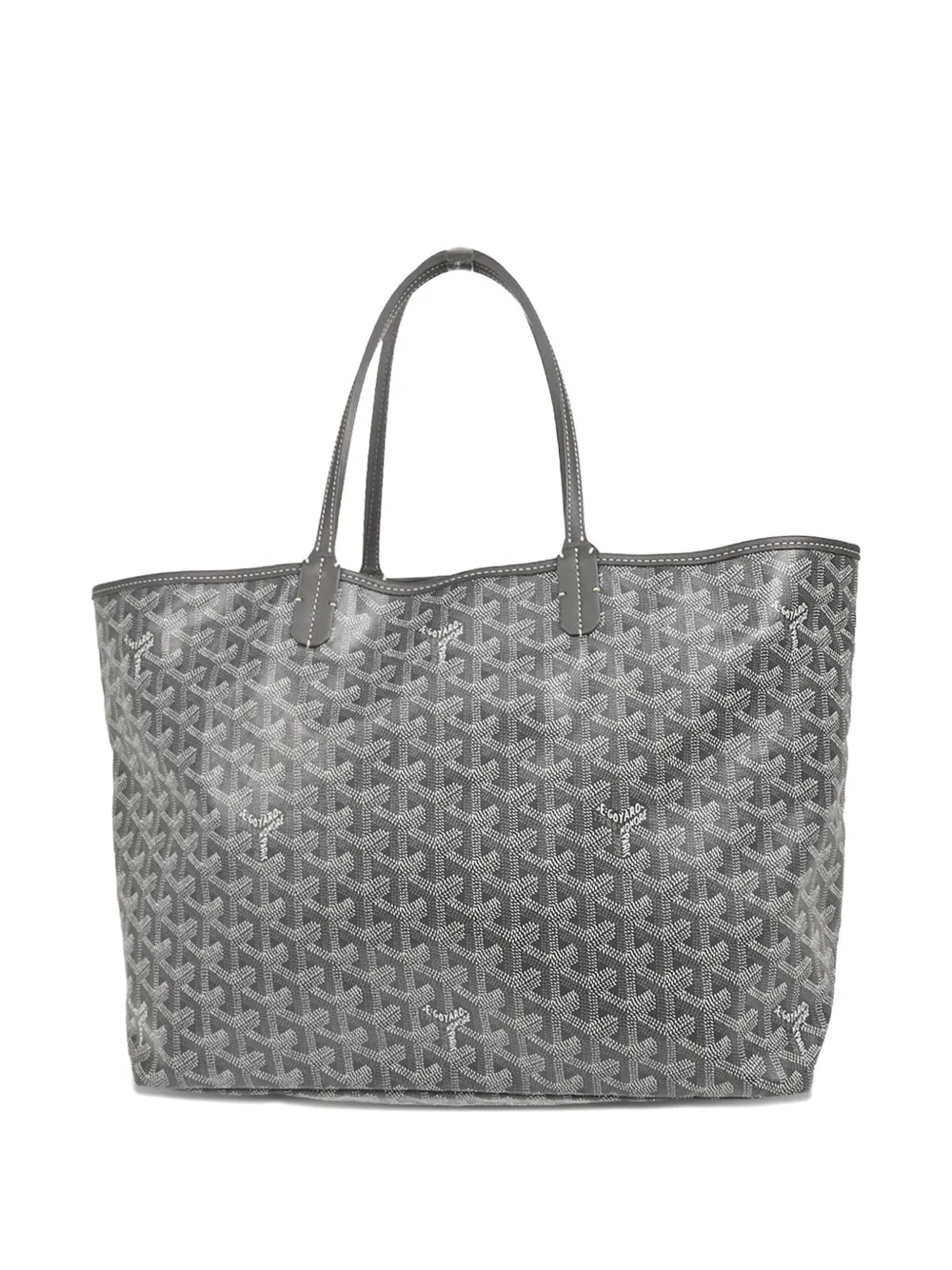Pre-owned Goyard 2018 St. Louis Pm Tote Bag In Gray