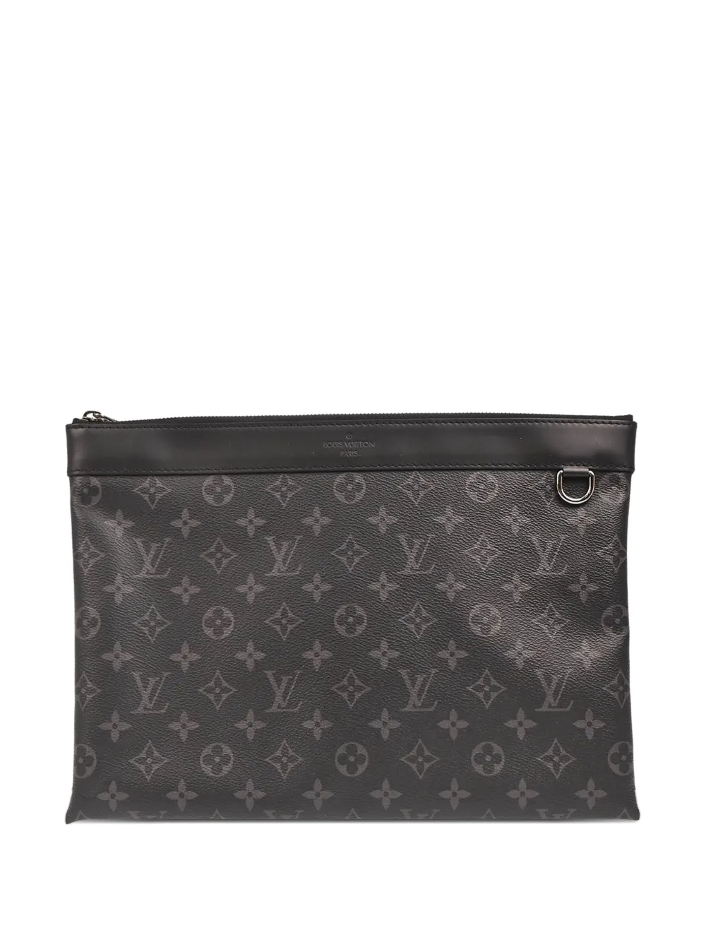 Louis Vuitton Pre-Owned 2018 Discovery monogram clutch bag | Black | Image 1