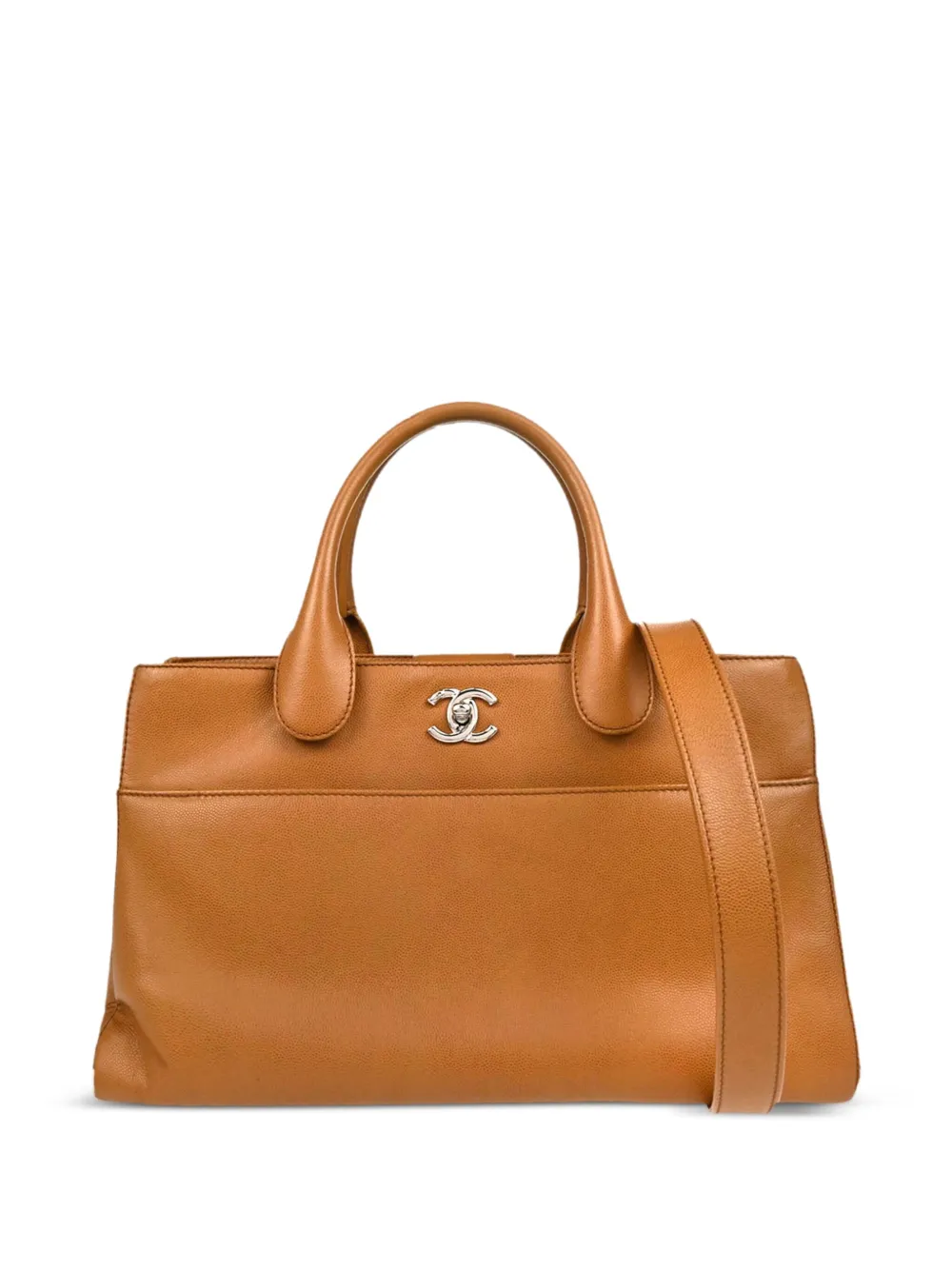 CHANEL Pre-Owned 2015 エグゼクティブ Cerf ハンドバッグ - ブラウン CHANEL Pre-Owned 2015 エグゼクティブ Cerf ハンドバッグ - ブラウン