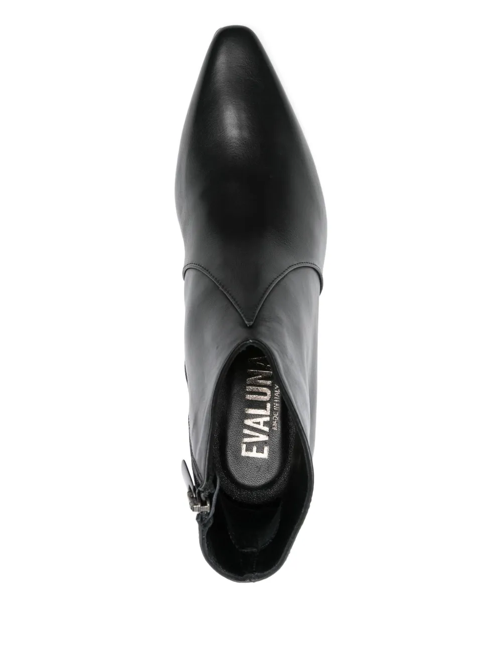 Evaluna 80mm pointed-toe heeled boots Black