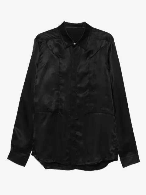 Rick Owens langærmet skjorte