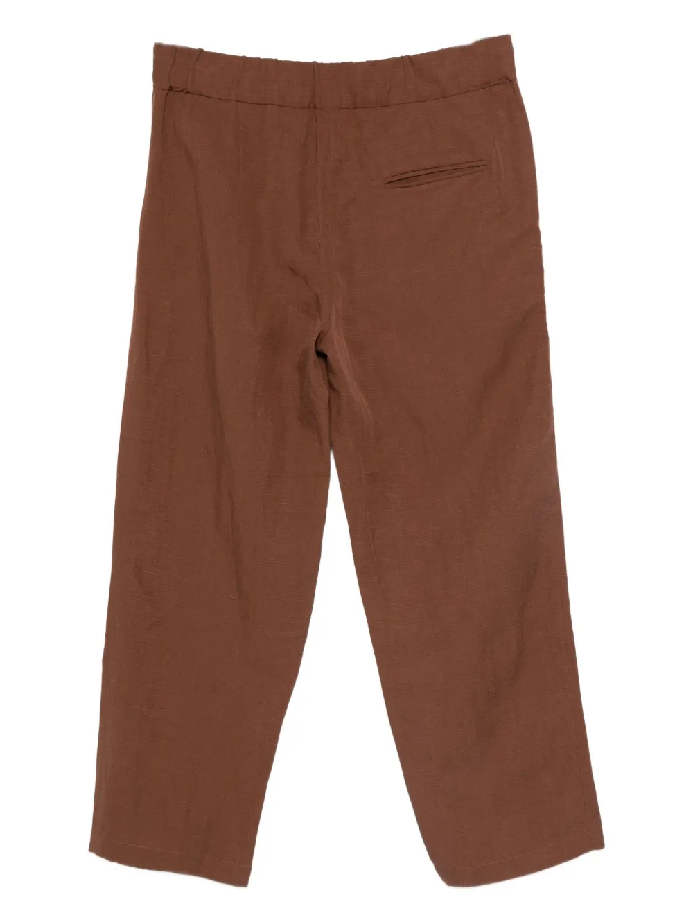 Costumein Straight broek met knopen Bruin
