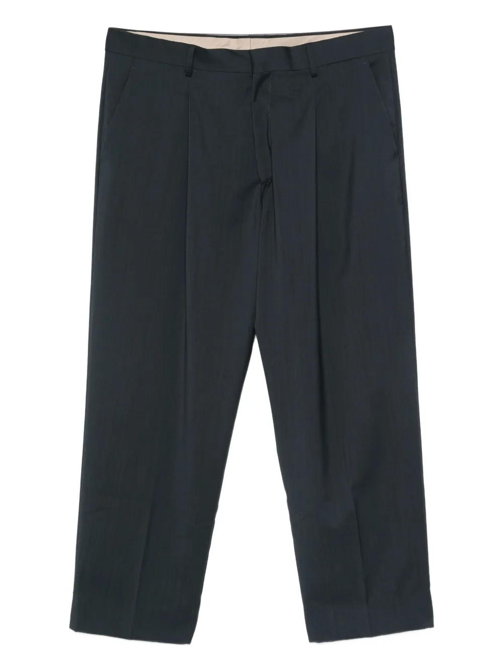 Costumein Wollen plooibroek Blauw