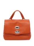 Zanellato Postina Baby turn-lock leather handbag - Orange