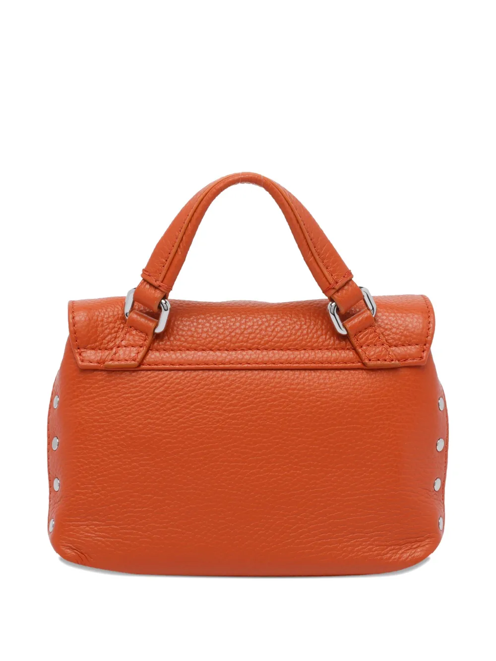 Zanellato Postina Baby leren handtas met draaislot Oranje