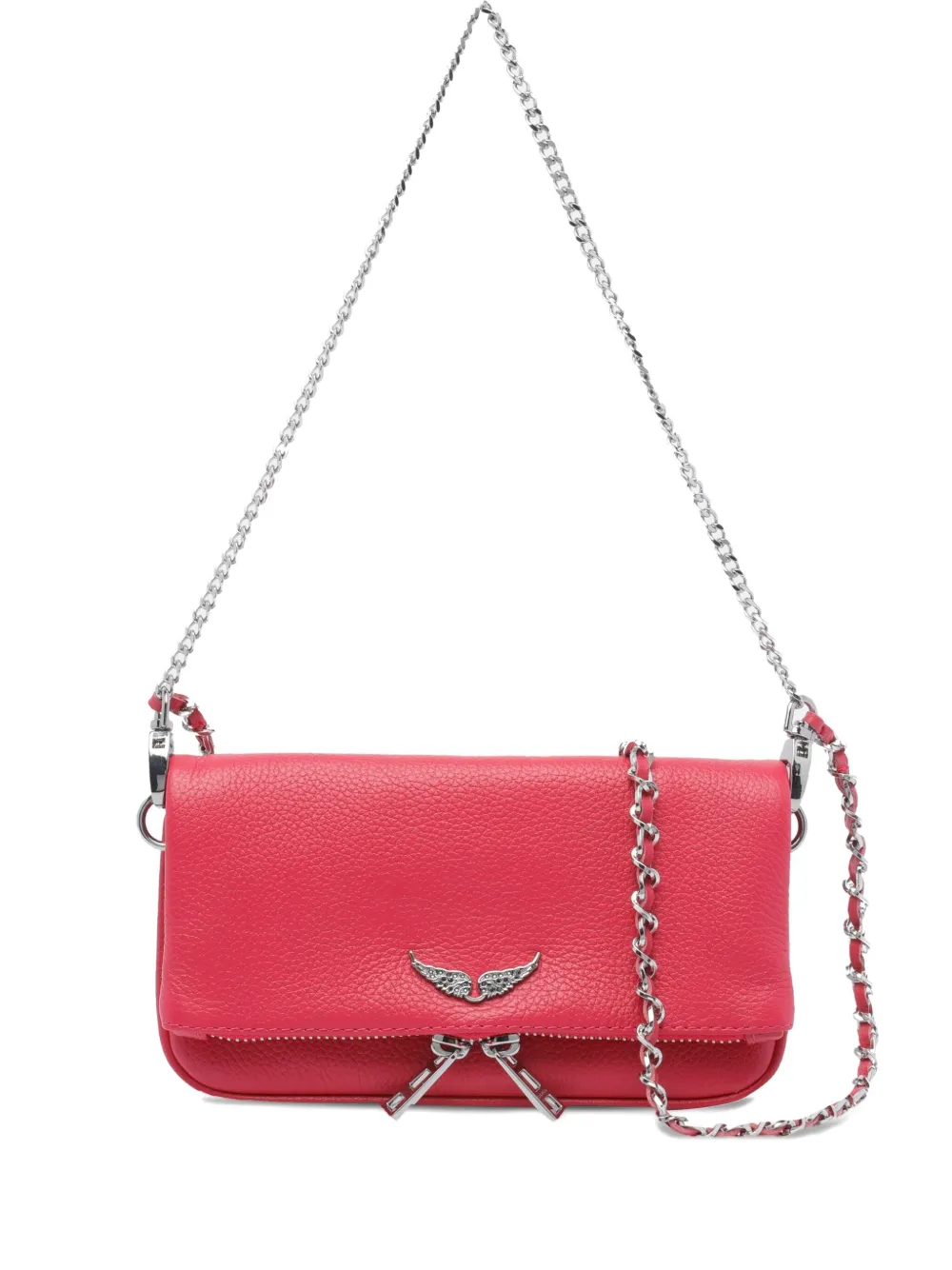 Zadig & Voltaire Nano Rock chain shoulder bag - ピンク Zadig & Voltaire Nano Rock chain shoulder bag - ピンク