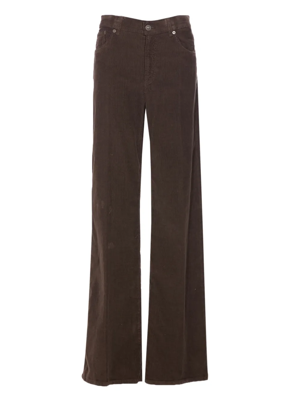 DONDUP Ribfluwelen broek Bruin