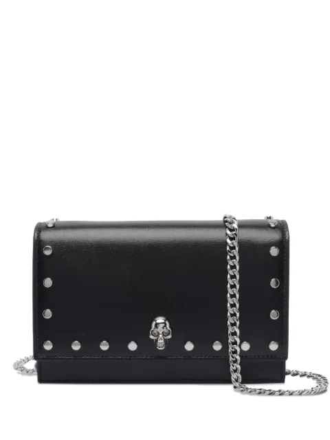 Alexander McQueen small Skull studded shoulder bag