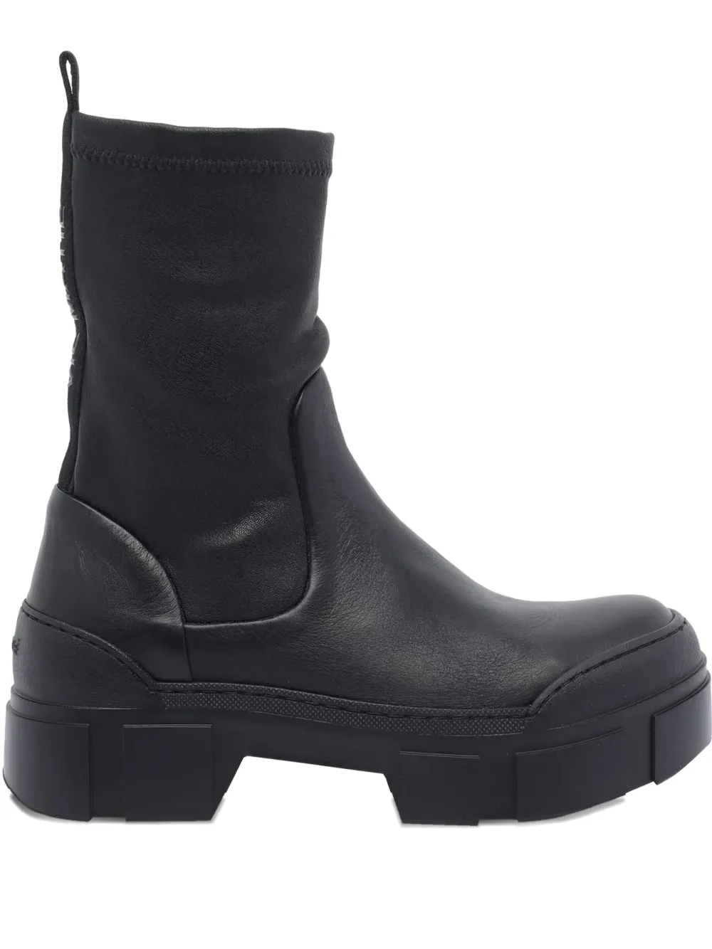 Vic Matie leather ankle boots Zwart