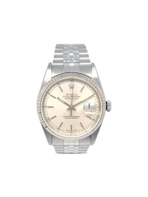 Rolex ساعة 'أويستر بربتشوال ديت جست' 34 ملم 1999