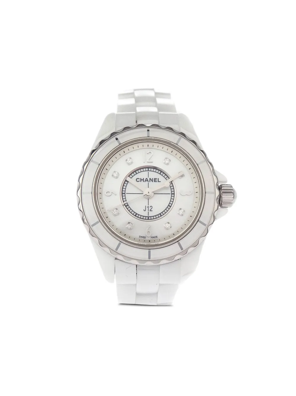 CHANEL Pre-Owned 2000s J12 29mm - ホワイト CHANEL Pre-Owned 2000s J12 29mm - ホワイト