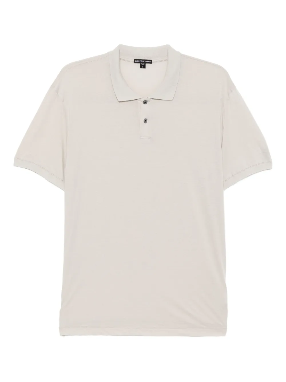 James Perse Lotus jersey poloshirt Beige