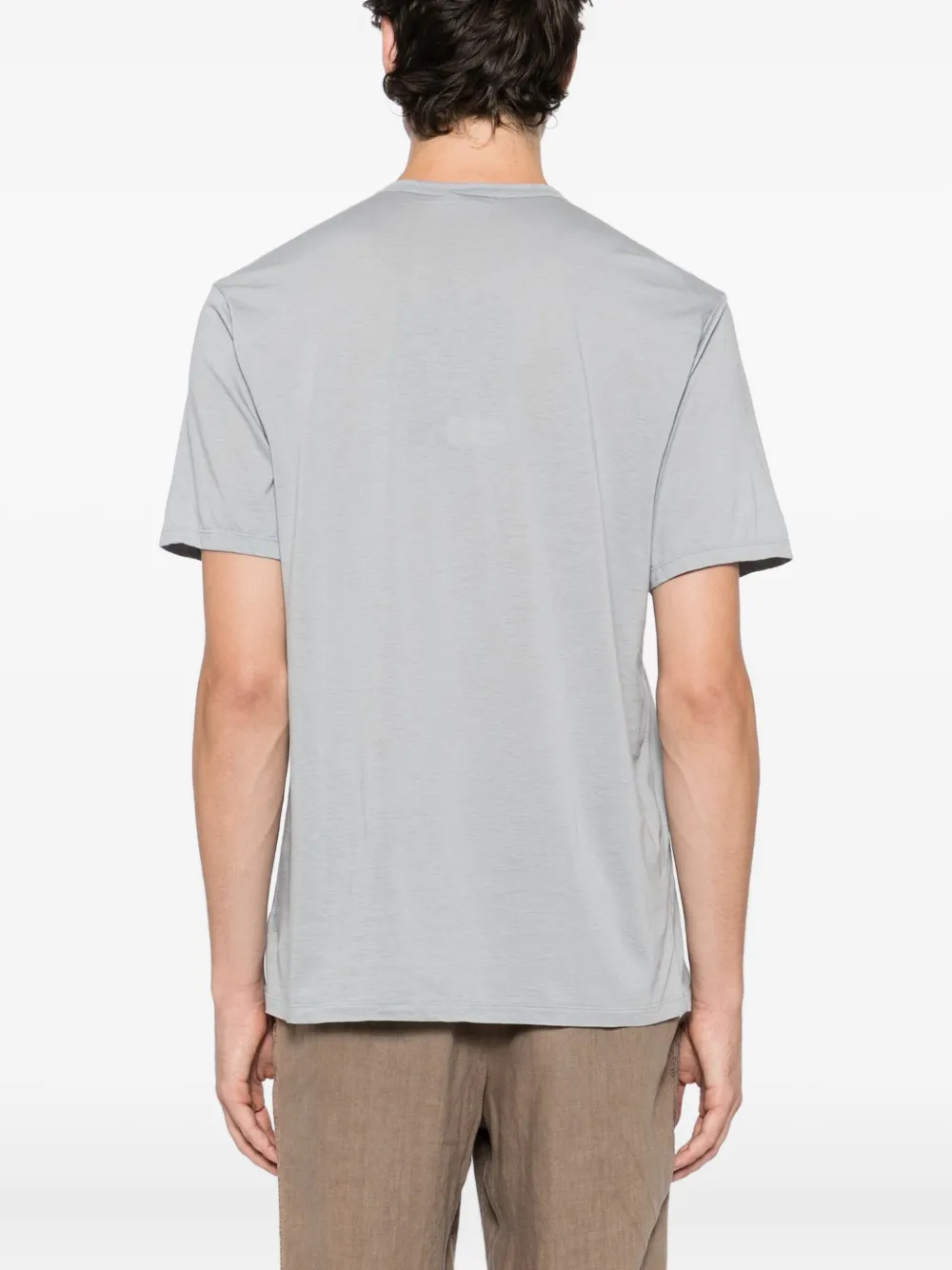 James Perse Luxe Lotus T-shirt In Gray