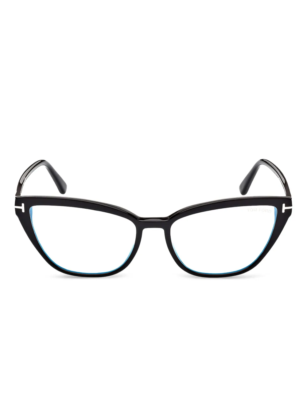 cat-eye-frame glasses