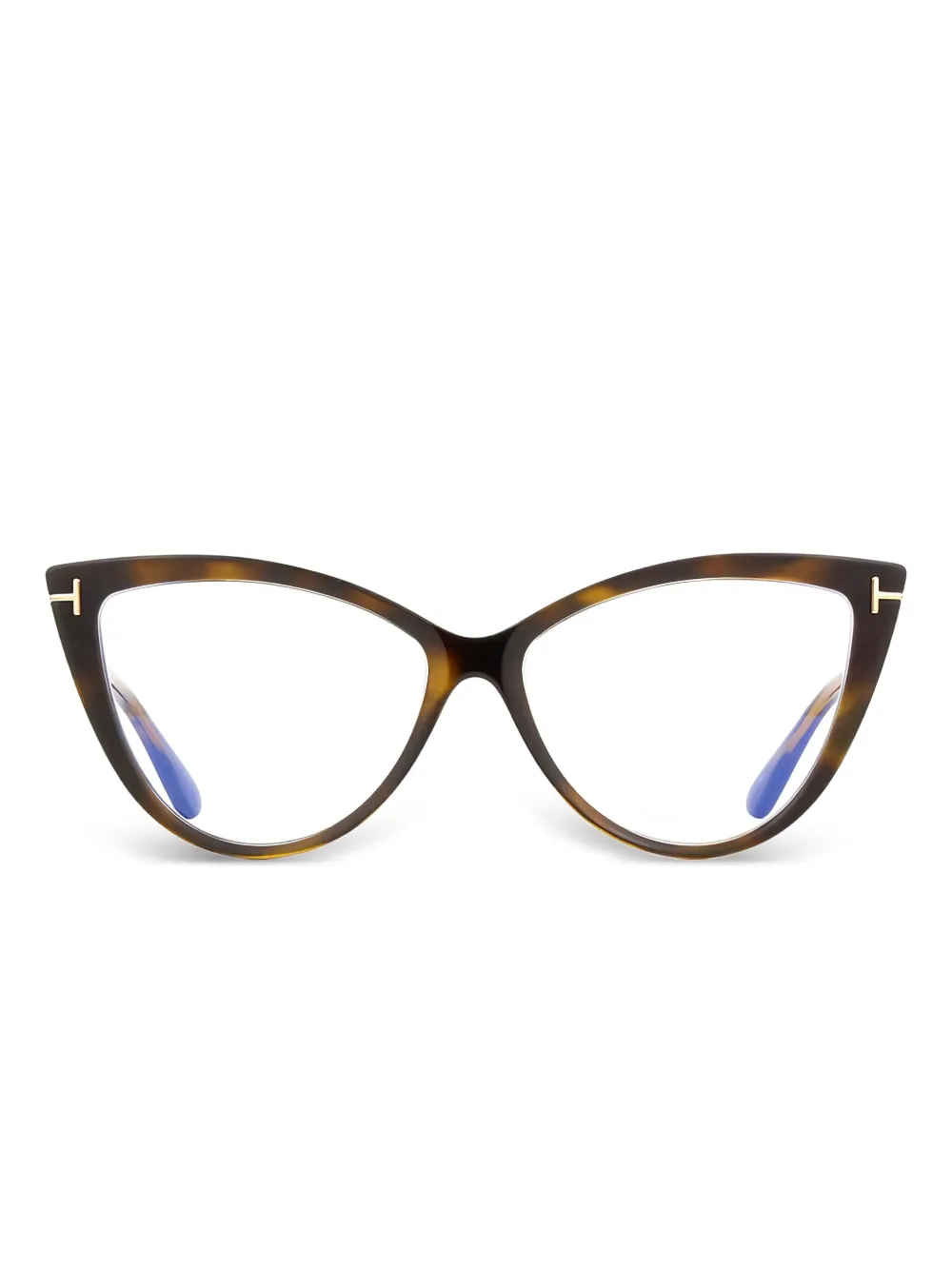 Tom Ford Cat-eye Glasses In Brown