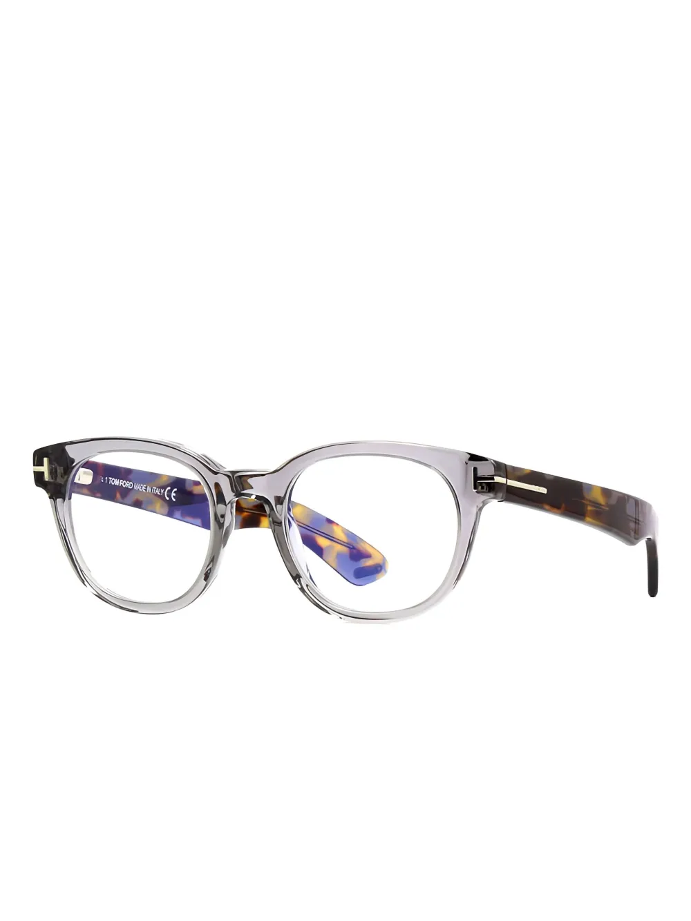 TOM FORD Eyewear Bril met vierkant montuur Grijs