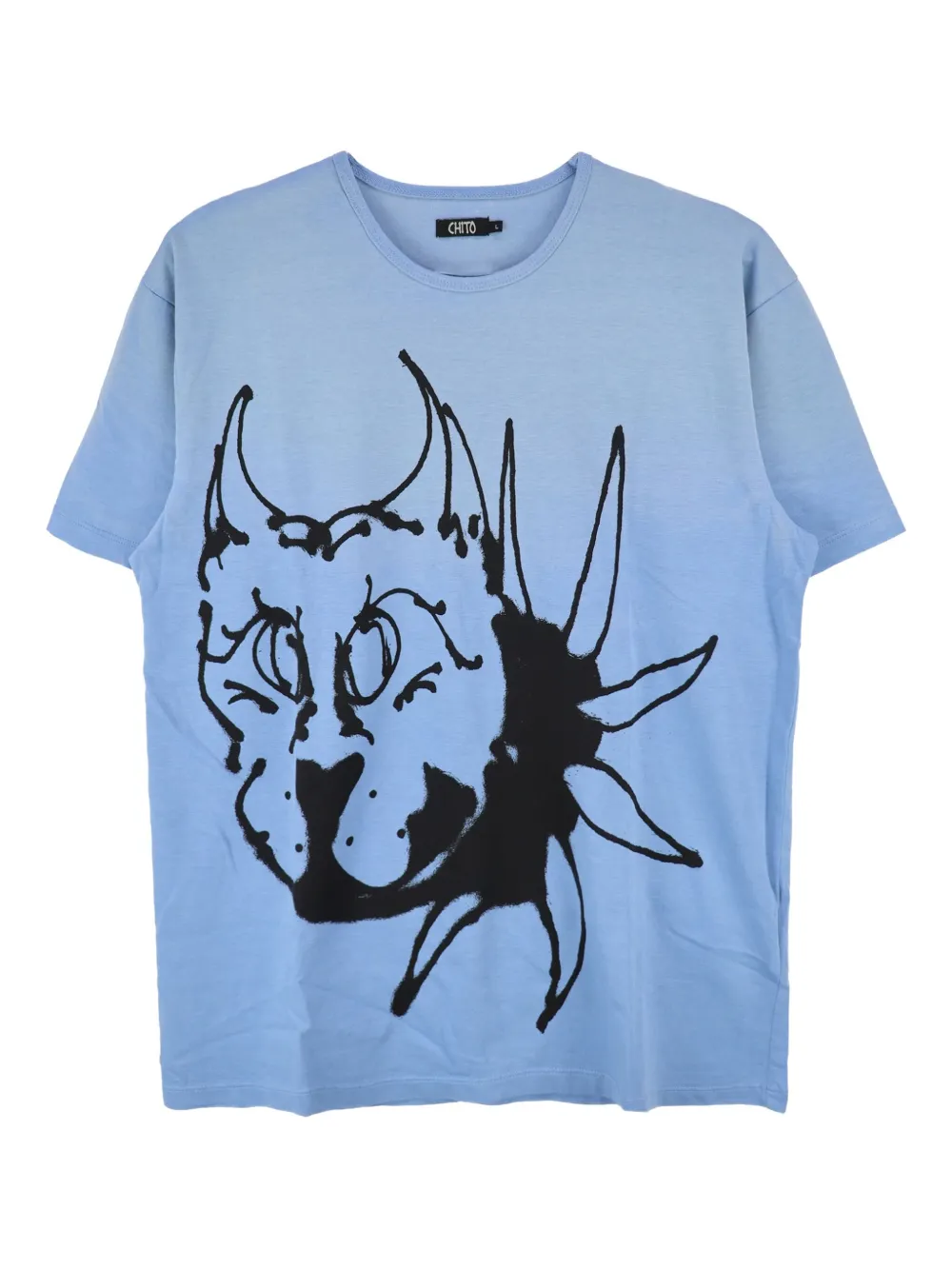 CHITO Mika グラフィック Tシャツ - ブルー CHITO Mika グラフィック Tシャツ - ブルー