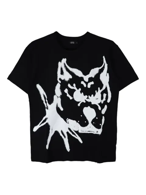 CHITO Cici dog-print cotton T-shirt