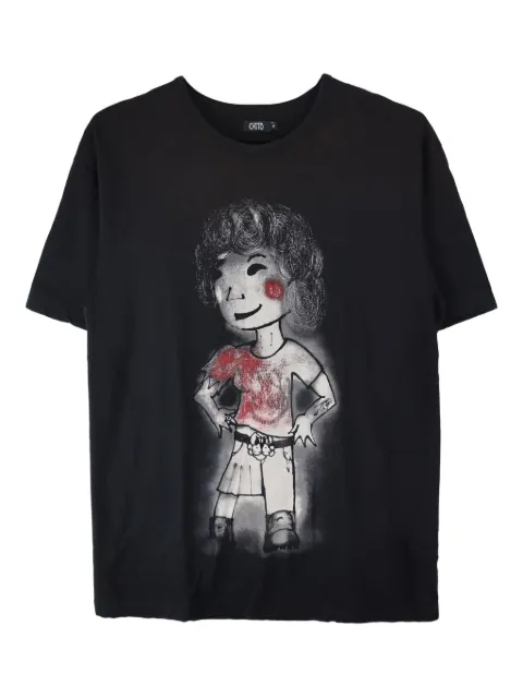 CHITO Punkii graphic-print cotton T-shirt