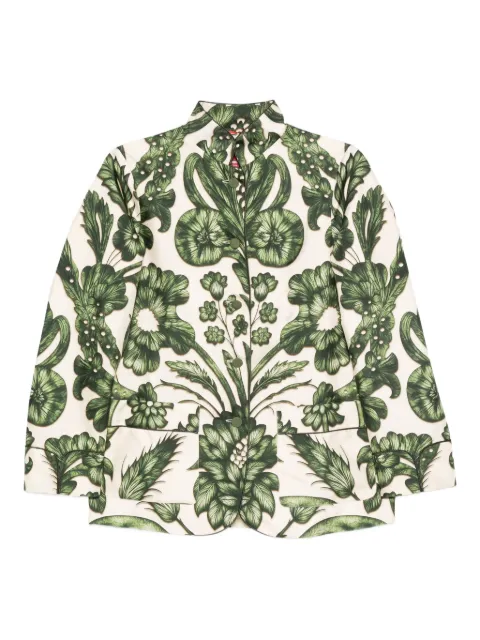 F.R.S For Restless Sleepers floral-print silk shirt