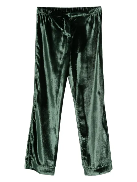 F.R.S For Restless Sleepers velvet elasticated-waist trousers