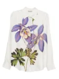 Pierre-Louis Mascia floral-print shirt - White