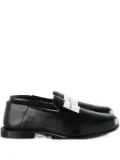 Givenchy logo-patch loafers - Black