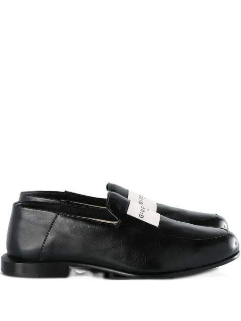 Givenchy logo-patch loafers