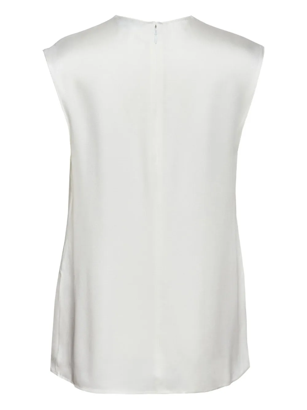 Stella McCartney round-neck sleeveless top Wit