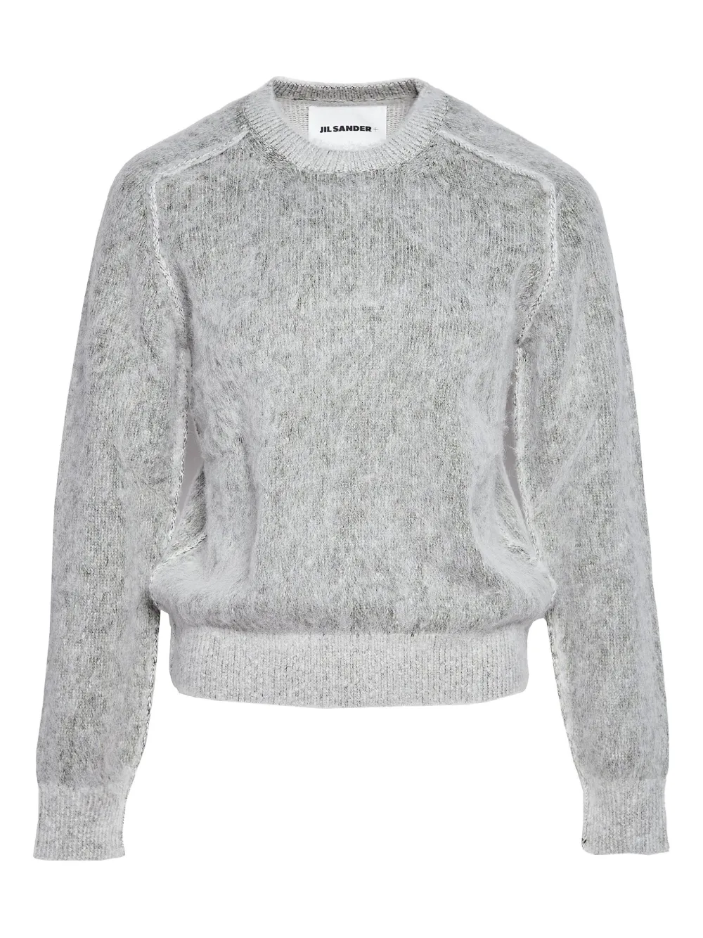 Jil Sander Trui met hoge hals Grijs