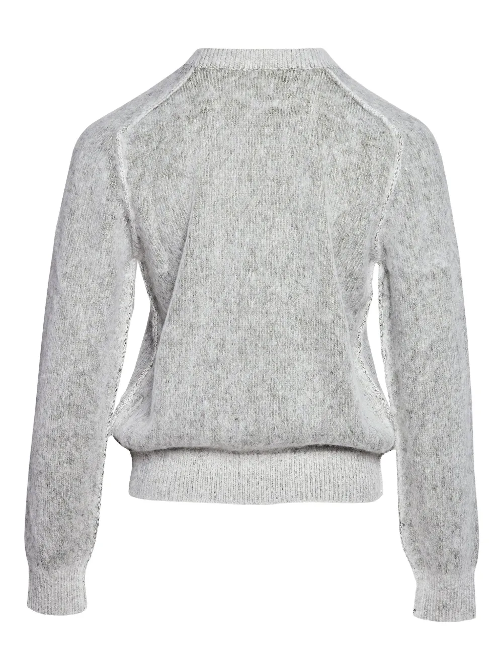 Jil Sander Trui met hoge hals Grijs