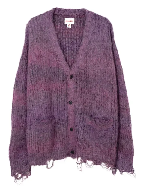 KAMIYA  frayed cardigan