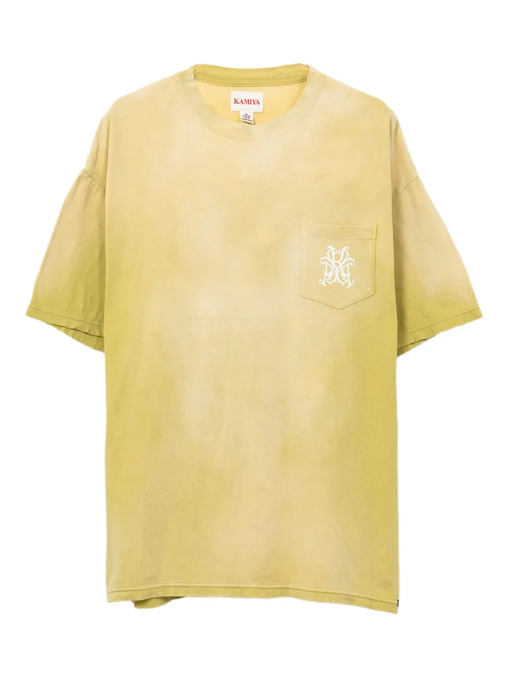 KAMIYA  playera con detalle de rosa | amarillo | Image 1