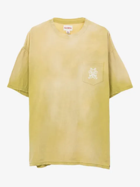 KAMIYA  T-Shirt mit Rosenverzierung