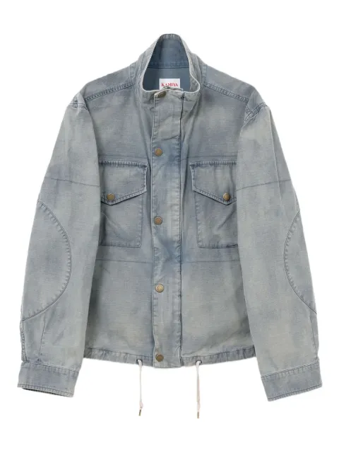 KAMIYA flap-pocket drawstring-hem jacket