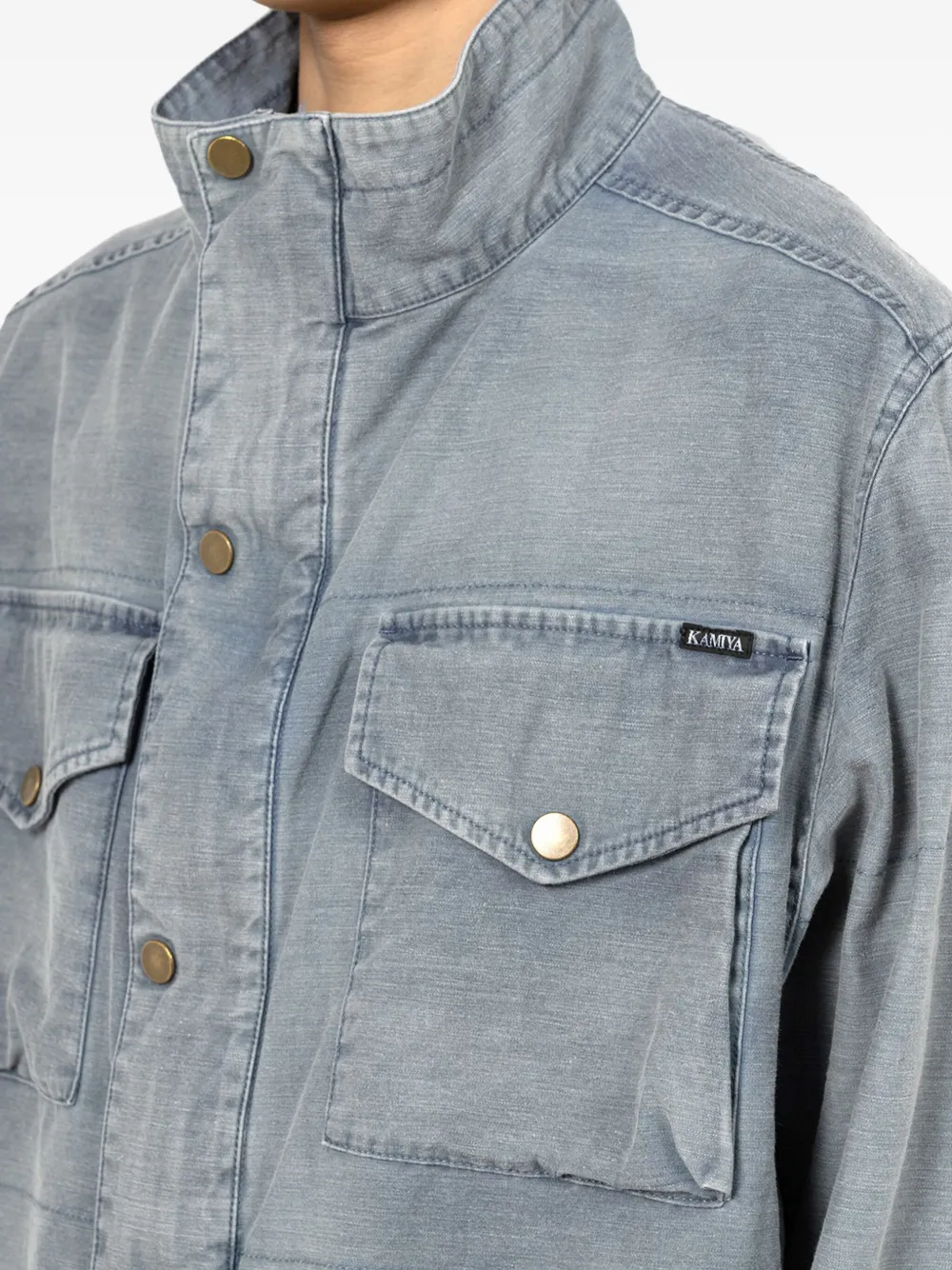 KAMIYA Jack met klepzak en trekkoord Blauw