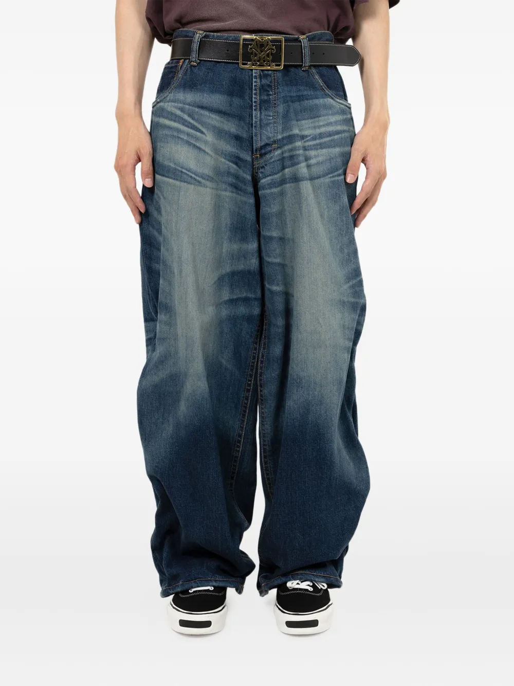 KAMIYA  jean à coupe ample | Pantalons palazzo | Image 2