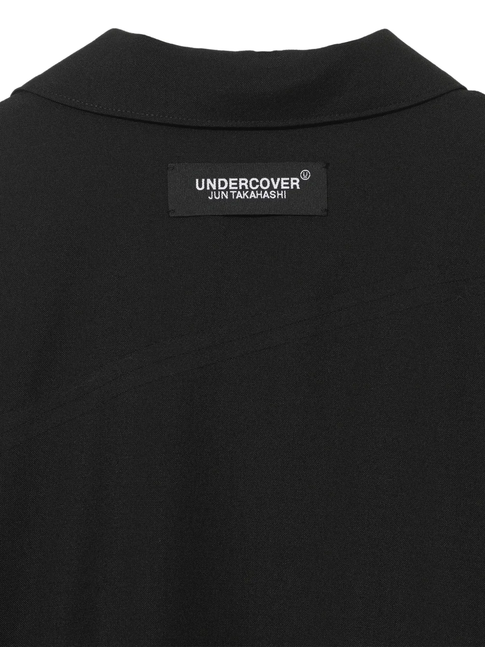 Undercover Wollen jack met elastische cuffs Zwart