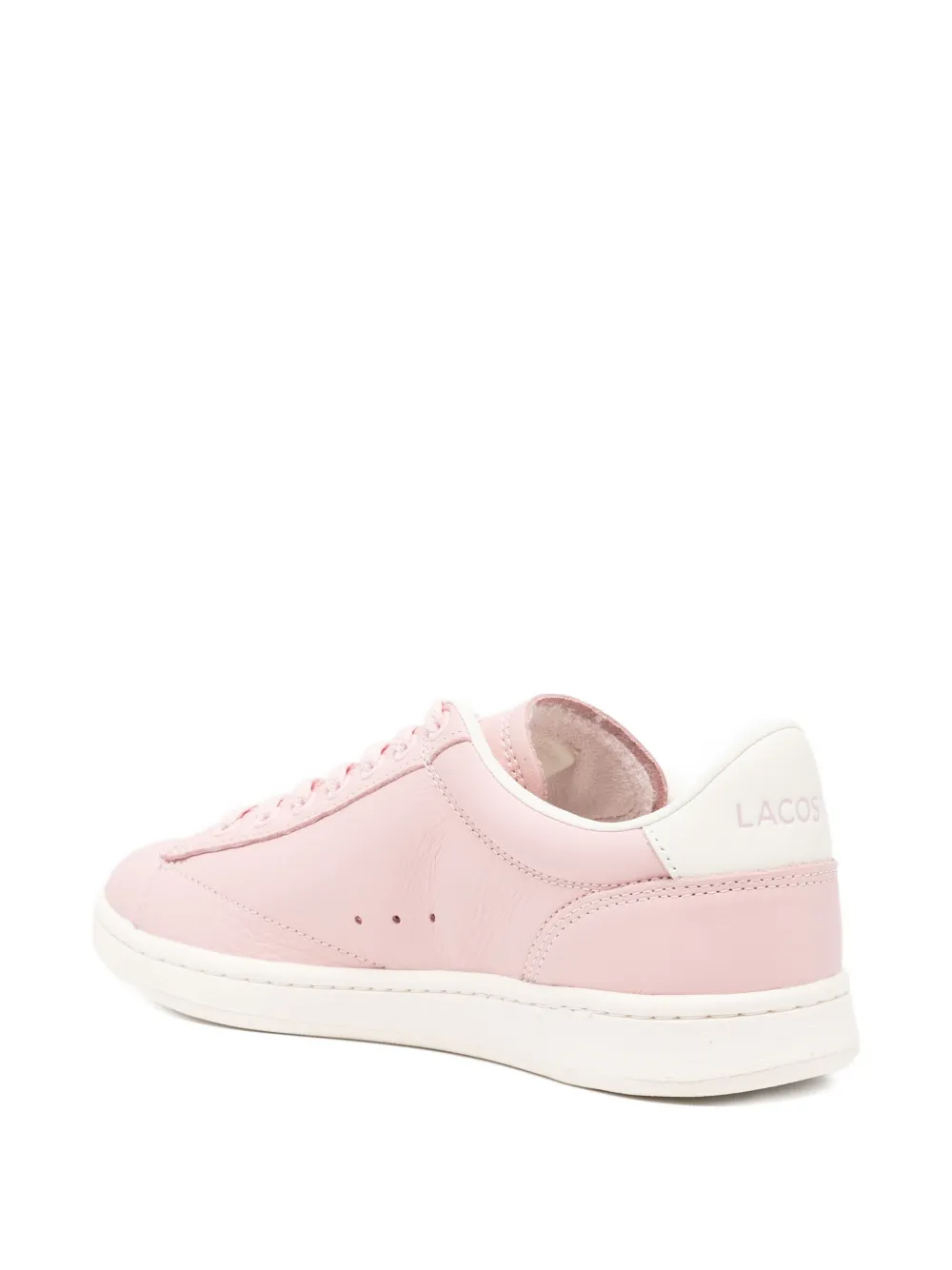 Lacoste Lace-up Trainers In Pink