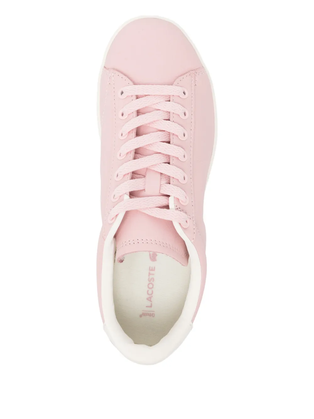 Lacoste Lace-up Trainers In Pink