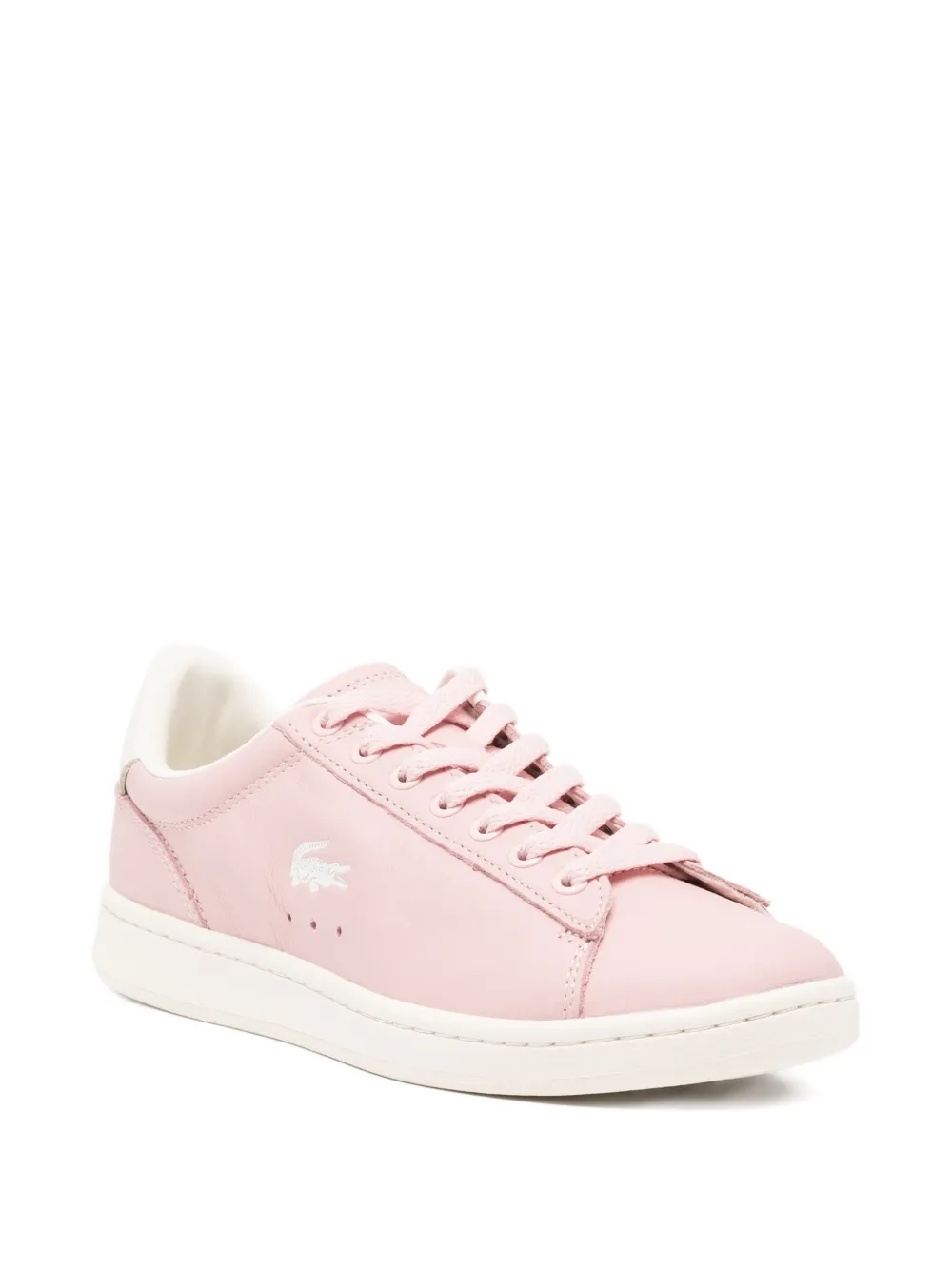 Lacoste Lace-up Trainers In Pink