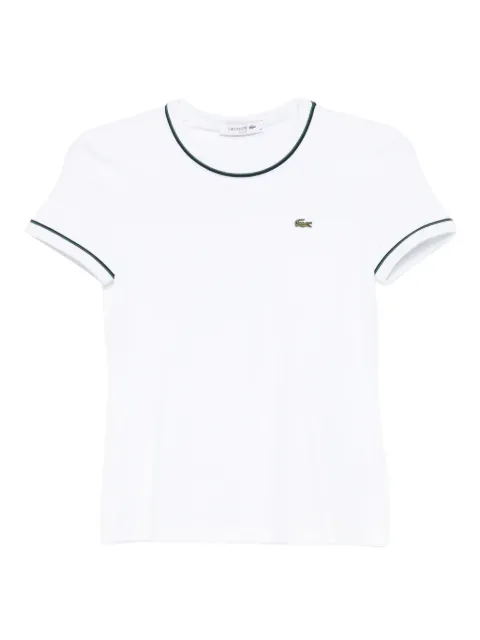 Lacoste T-Shirt mit Logo-Stickerei