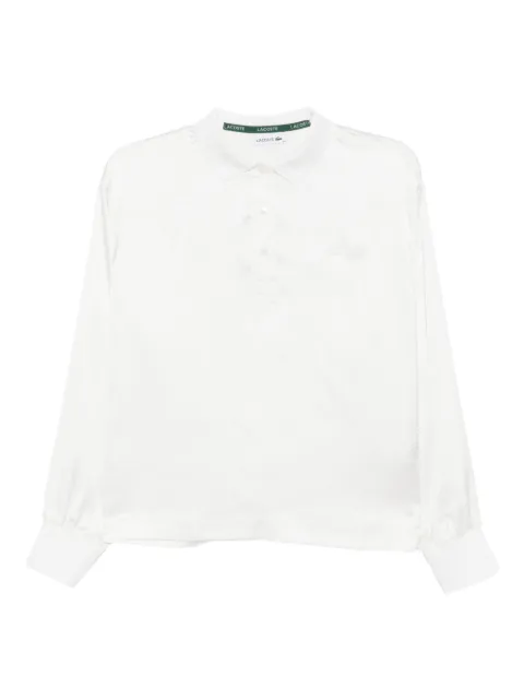 Lacoste embroidered-logo polo top