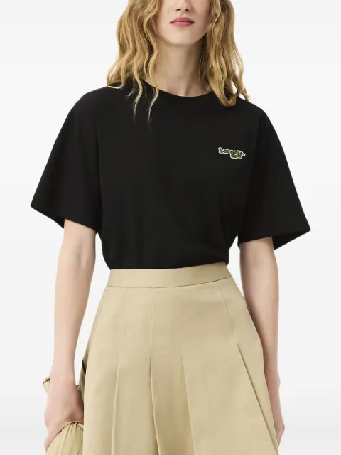 Lacoste playera manga corta con logo bordado