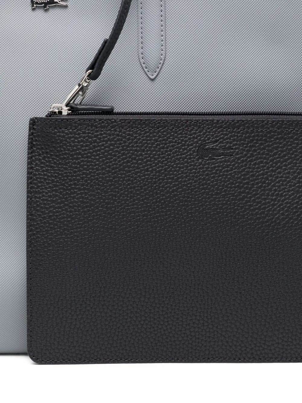 Lacoste Heuptas met logoplakkaat Blauw