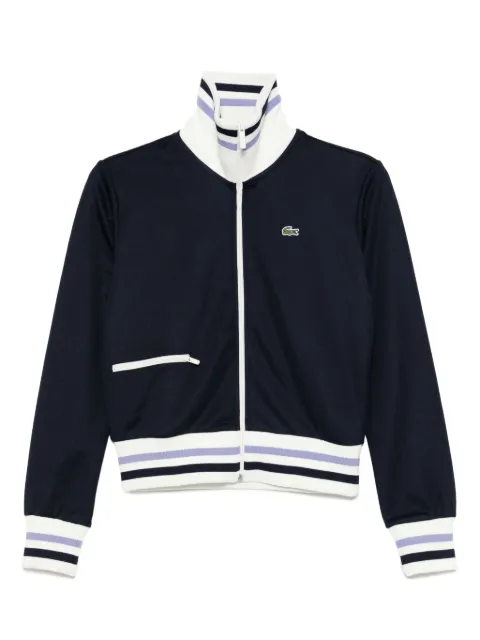 Lacoste logo-embroidered jacket
